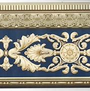 Image result for Faux Crown Molding Wallpaper Border