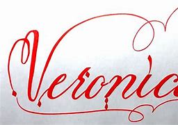 Image result for Veronica Name. Fonts