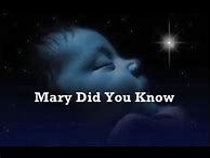 Image result for Mary Did You Know Lyrics