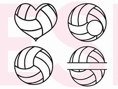 Image result for Volleyball Name SVG
