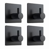 Image result for Stick On Heavy Duty Hooks Gray or Black