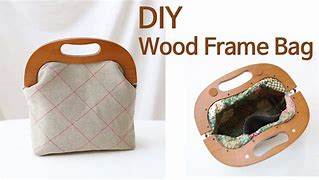 Image result for Wood Purse Frames