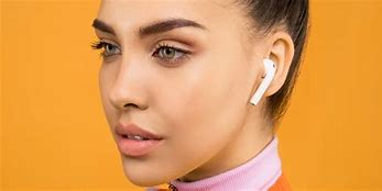 Image result for Person with Air Pods