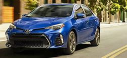 Image result for Toyota Corolla 2018 Mettalic Blue with Motegi Wheels