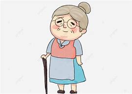 Image result for Cute Old Lady Cartoon
