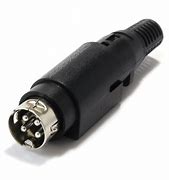 Image result for 4 Pin Din Male Connector