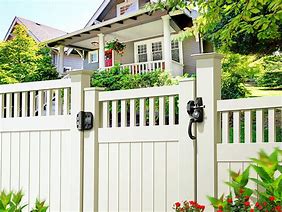 Image result for Double Sided Fence Gate Latch