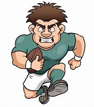 Image result for Rugby Cartoon T-Shirt
