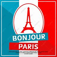 Image result for Bonjour Eiffel Tower Clip Art