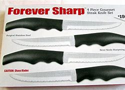 Image result for Forever Sharp Steak Knives