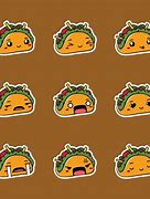Image result for Side On Taco Emoji