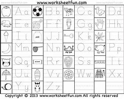 Image result for Letter Practice Worksheets Preschool