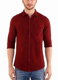 Image result for Maroon Color Shirt for Men