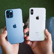 Image result for iPhone XS Max and iPhone 12 Pro Max Side by Sidew