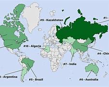Image result for Countries with Largest Land Area