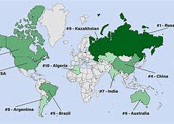 Image result for Largest Countries by Size