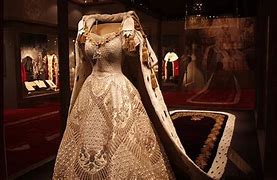 Image result for Queen Elizabeth Coronation Robe