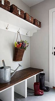 Image result for Mud Room Benches with Storage