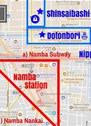 Image result for Osaka Hotel Map