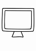 Image result for Computer Screen Picture Free Printable in Black and White