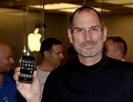 Image result for Steve Jobs Holding iPhone