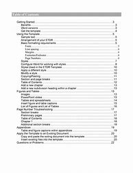 Image result for Lab Book Table of Contents