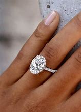 Image result for Stunning Oval Diamond Engagement Ring
