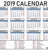 Image result for 2019 Desktop Calendar Template