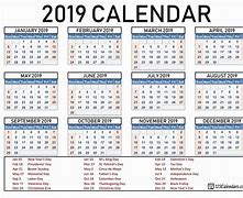 Image result for Desktop Monthly Calendars 2019