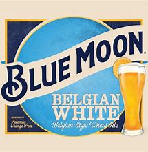 Image result for Blue Moon Beer Neck Label Template