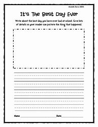 Image result for Second Grade Writing Prompts Worksheets