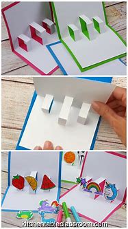 Image result for Printable 3D Paper Pop Up Templates