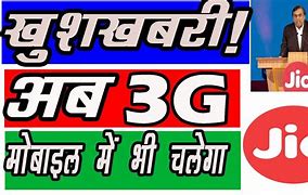 Image result for Jio 3G