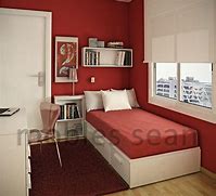 Image result for Small Bedroom TV Setup