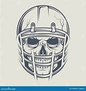 Image result for Skull Football Helmet Clip Art