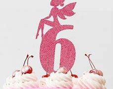Image result for 6th Birthday Cake Topper