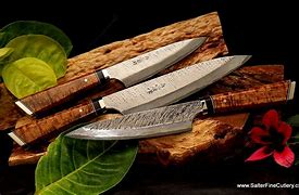 Image result for Japanese Hand Made Cooking Knives