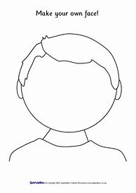Image result for Blank Face Template for Preschool