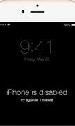 Image result for iOS 6 Disabled