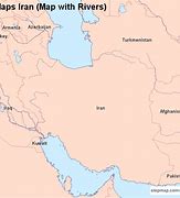 Image result for Iran Rivers Map