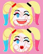 Image result for Harley Quinn Emoji Tongue