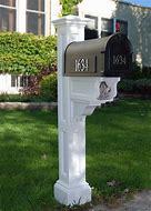 Image result for Mailbox with Post