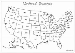 Image result for Us Map Coloring Printable