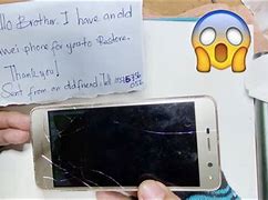 Image result for Craked Phone with Text Message Reading Were Done