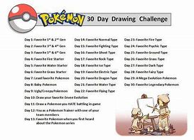 Image result for 30-Day Art Challenge Pokemon