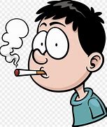 Image result for Teenager Smoking Cartoon