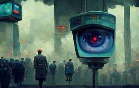 Image result for George Orwell 2-Way TV