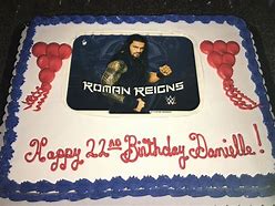 Image result for Roman Reigns Cake