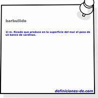 Image result for barbullido