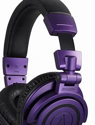 Image result for Audio-Technica Purple Headphones